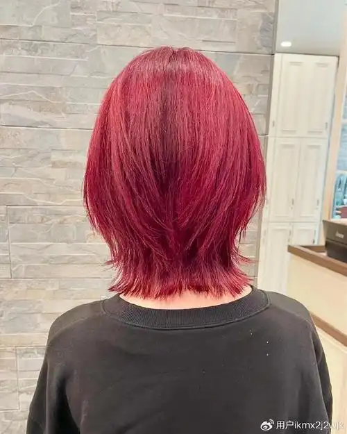 最火狼尾女士短发,个性新潮流,引领回头率新高度|狼尾|短发|发型_新浪