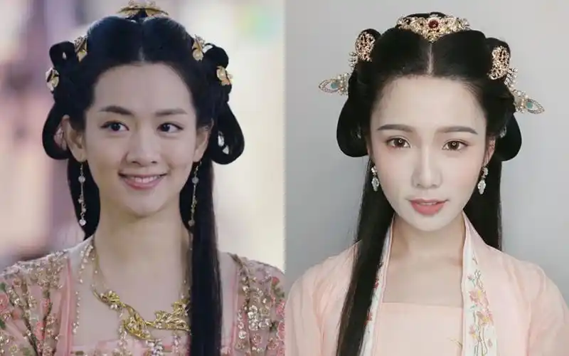 【那些适合汉服的影视剧发型教程】——小舟公主发型教程