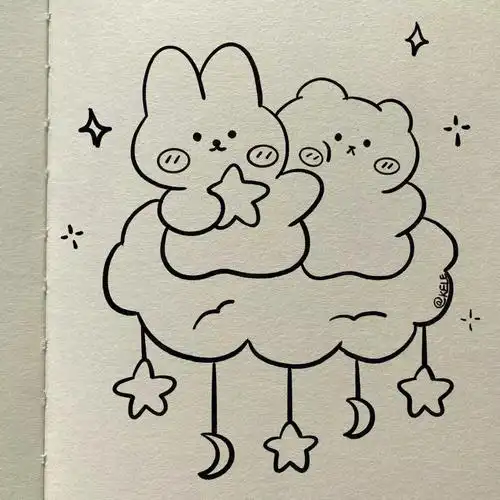 挑战画100个简笔画93