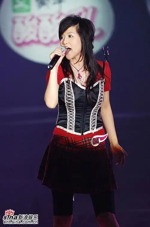 图文:超级女声总决赛6进5--嗓音高亢雄浑