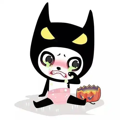 《猫咪视频app色版本网站》【万圣节福利】10张萌鬼头像送上,让你的