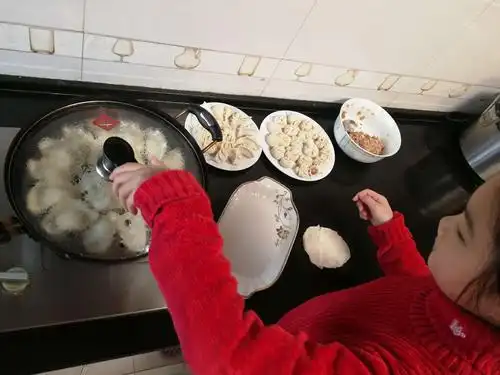 春节吃饺子