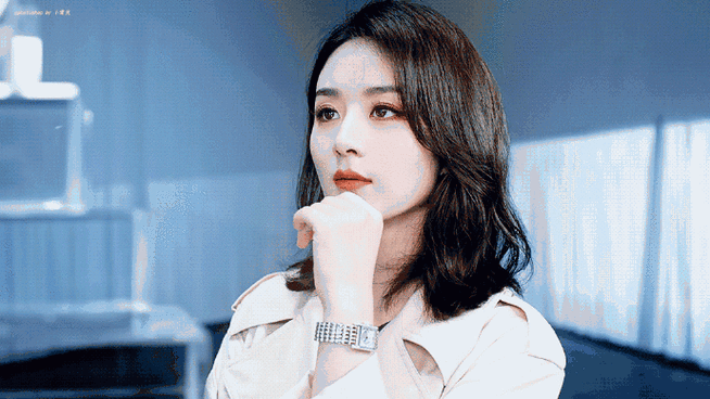 赵丽颖浪琴表优雅大使