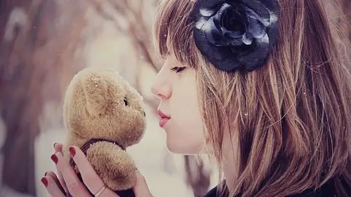 治愈系非主流女生桌面壁纸大图