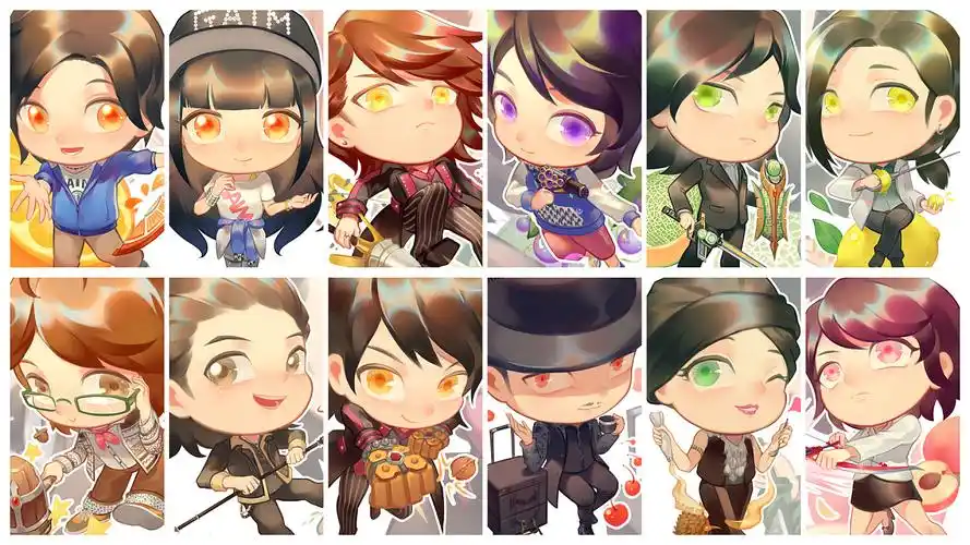 假面骑士铠武 q版挂件图