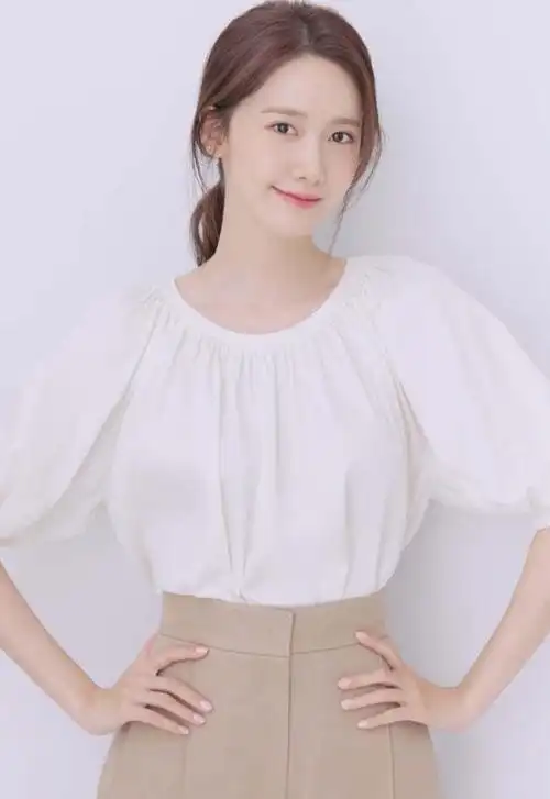 林允儿,yoona,扎头发,马尾辫