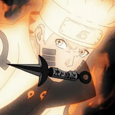 火影忍者头像 自截 漩涡鸣人 六道仙人模式(那路托