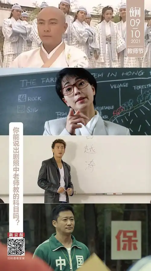 教师节,影视剧里这些老师你熟悉吗?丨夜问|逃学威龙_新浪新闻