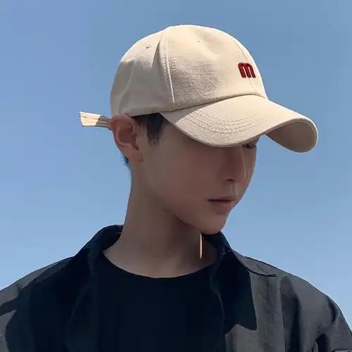帽子男潮韩版鸭舌帽ins潮棒球帽男士冬季新款男生百搭帅气
