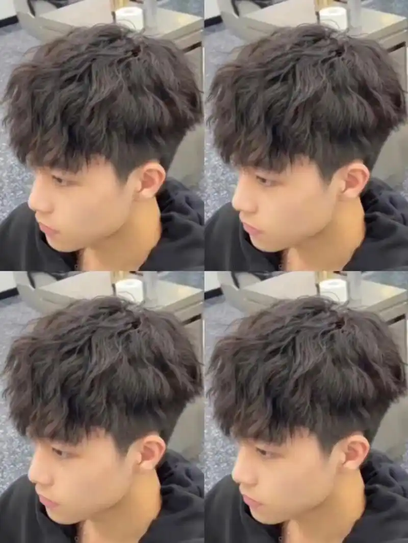 2023最帅的男士烫发 束状纹理烫了颜值超高| 2023最帅的男士烫发 束状