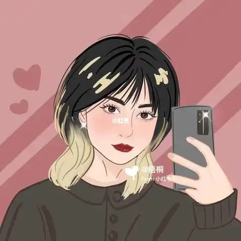 狼尾发型女生头像动漫,狼尾发型头像大全