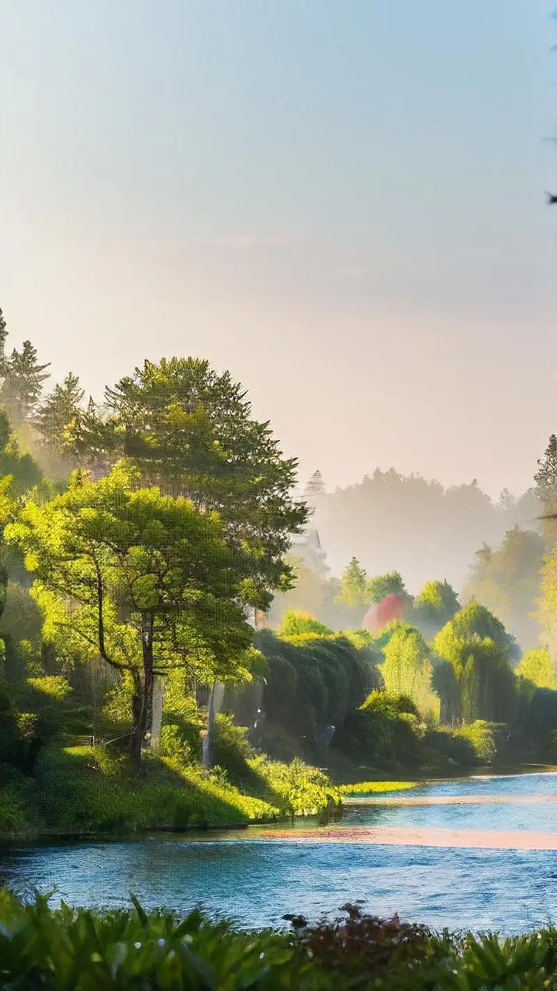 99绿色森林风景手机壁纸精选95 亲们,想要给手机换上一款清新养眼