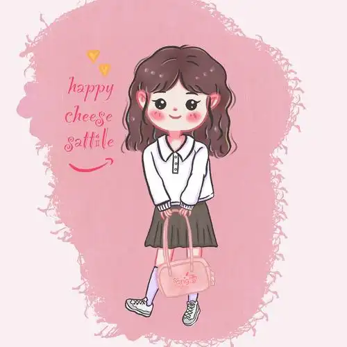 最近画的一些q版可爱小人物头像|插画|创作习作|桑雪一 - 原创作品 -