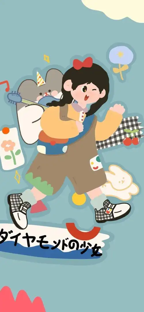 抖音流行的可爱少女心壁纸