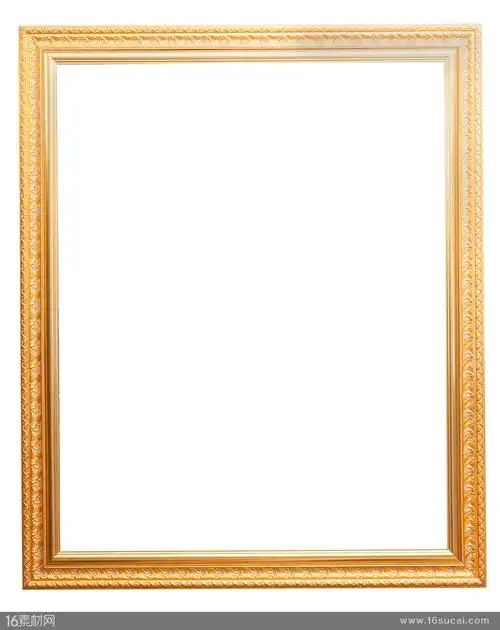 金属质感花纹边框高清图片 - 素材中国16素材网