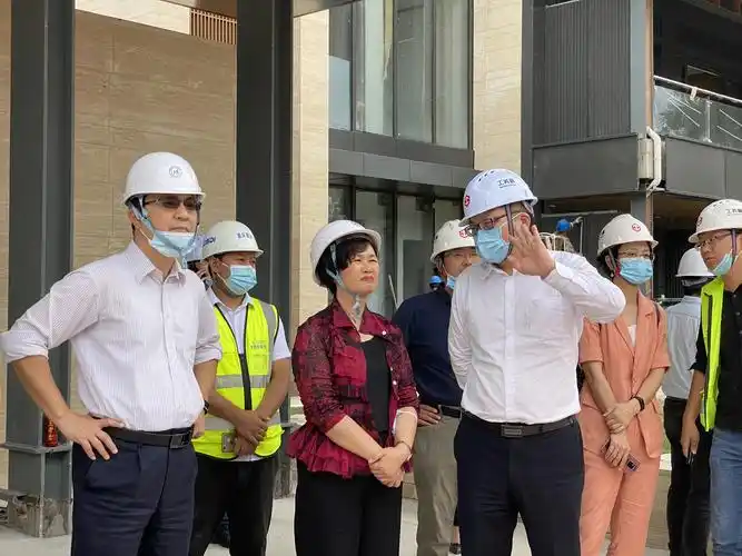 注重效果 提早完工 组织部副部长曾雪莲,市建筑工务署姚亮书记到深圳