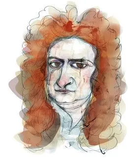 艾萨克·牛顿画像