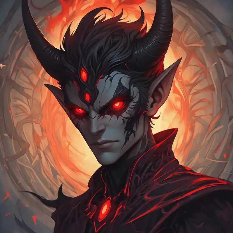 暗黑哥特风,恶魔头像94 超a的暗黑哥特风恶魔头像来啦!