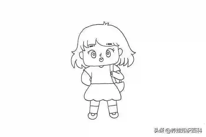 画漫画怎么画二年级画画简单又漂亮