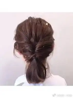 齐肩短发发型~甜美女孩初春必备编发