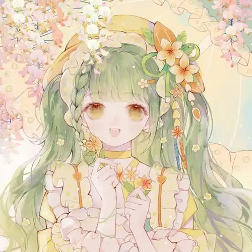 二次元美女头像图片唯美