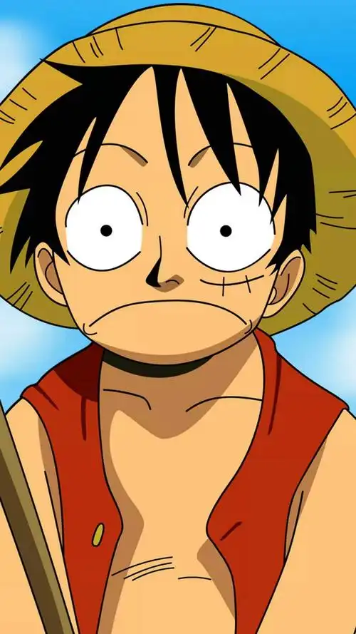 经典漫画《海贼王》经典人物路飞,动漫-手机壁纸