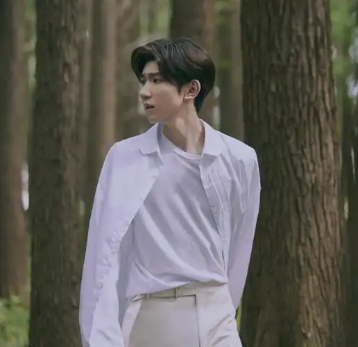 温柔散落的花瓣94  三套纯白衬衫 你最爱哪一套呢  @tfboys-王源