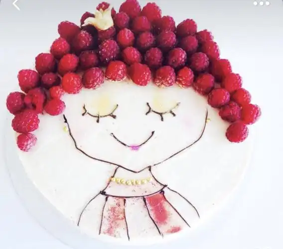 定制 羽浵创意个性水果画图人物造型生日蛋糕情侣私房定制蛋糕厦门