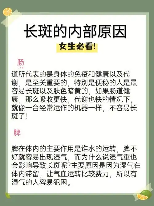 还有内在原因造成的~身体五脏六腑也分别对应皮肤的各个部位的各种