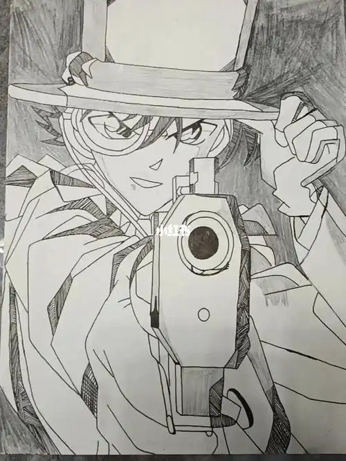 江户川柯南  #怪盗基德or黑羽快斗  怪盗就算喜欢上侦探也没有什么篌