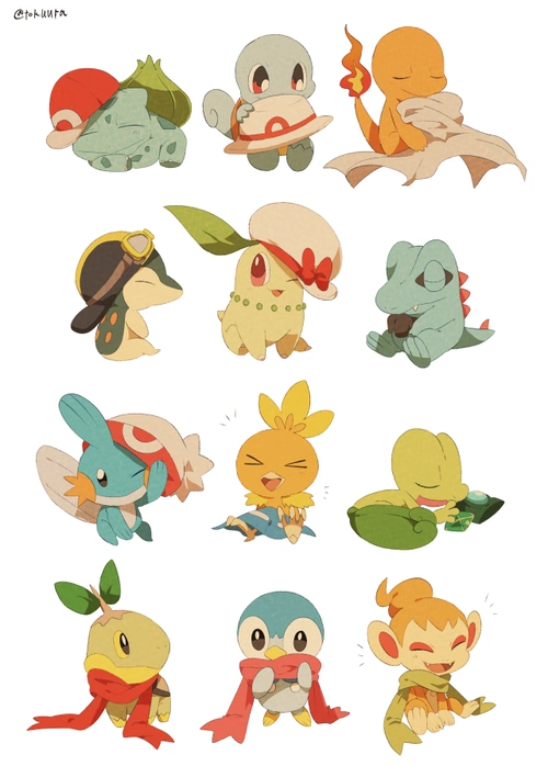 特别篇主角-q版的样子|宝可梦特别篇|米拉特|宝可梦|q版|神奇宝贝