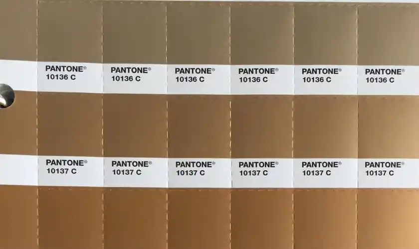 包装及vi设计中金色的色号和运用