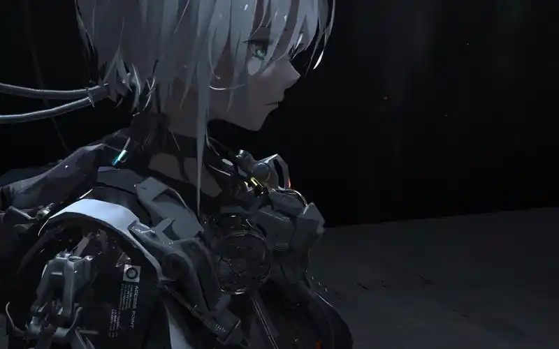 暗黑系科幻动漫美女高清桌面壁纸