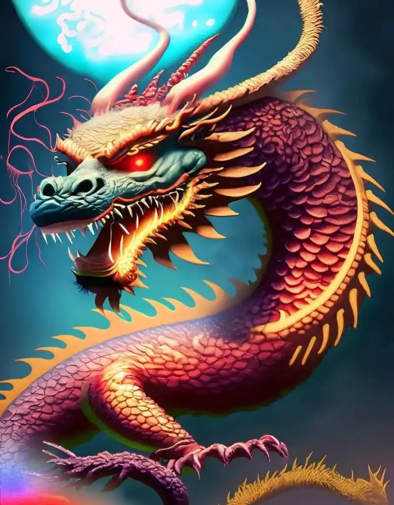 中国龙.#龙族 #欢迎取图 #上古神兽 #飞龙在天 #每日一 - 抖音