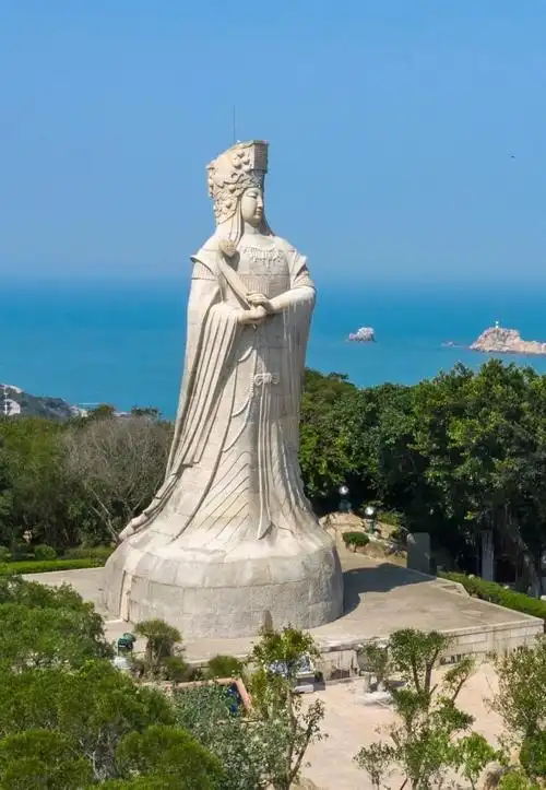 妈祖塑像.蔡昊摄