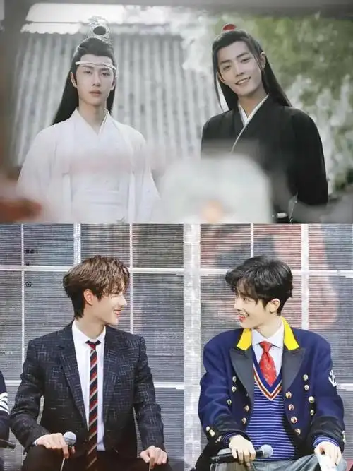 16 综艺《极限青春》:王一博和肖战作为明星领队参加了滑板综艺