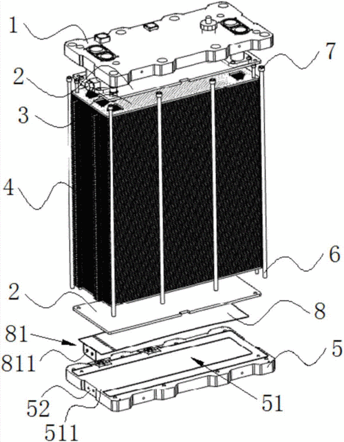 一种燃料电池堆的组装结构制造技术