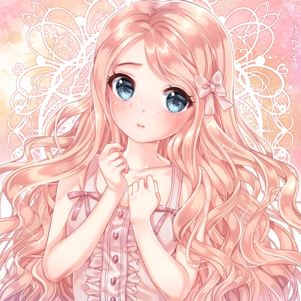 萌萌的大眼珠,网络大神所绘的二次元图片很适合用作头像