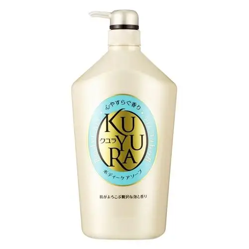 可悠然(kuyura)美肌沐浴露 (恬静清香)1000ml(资生堂沐浴露)