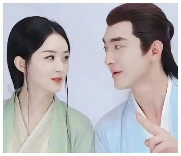 赵丽颖与林更新拍吻戏求再给条林更新被吓跑