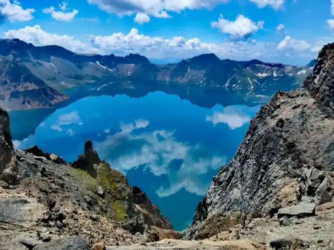 去东北避暑!—长白山天池