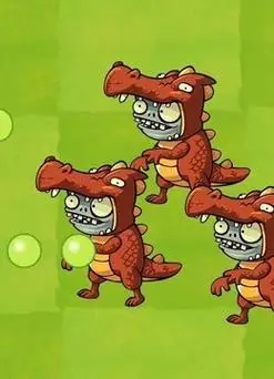 植物大战僵尸【爆笑动画】 恐龙小鬼僵尸来了!