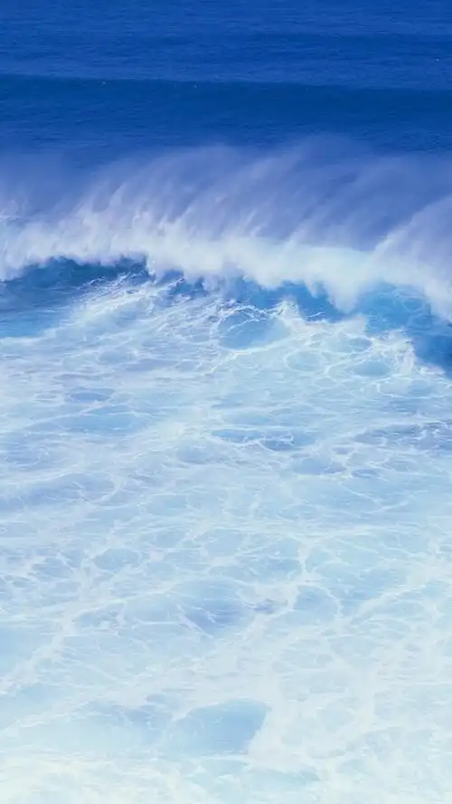 蓝色海浪 640x1136 iphone 5/5s/5c/se 壁纸,图片,背景,照片