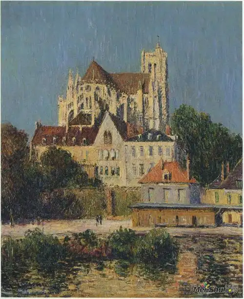 中外古典建筑哥特式建筑225欧塞尔大教堂古斯塔夫洛伊索gustaveloisea