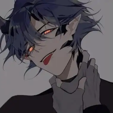 动漫男头超拽超酷,卡通头像图片