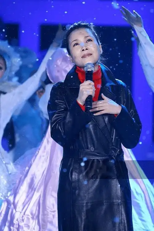 田震在国外生活滋润!