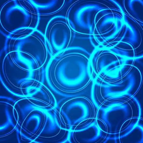 蓝色光晕抽象背景