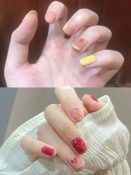 简单小清新美甲图片 简约小清新美甲图片