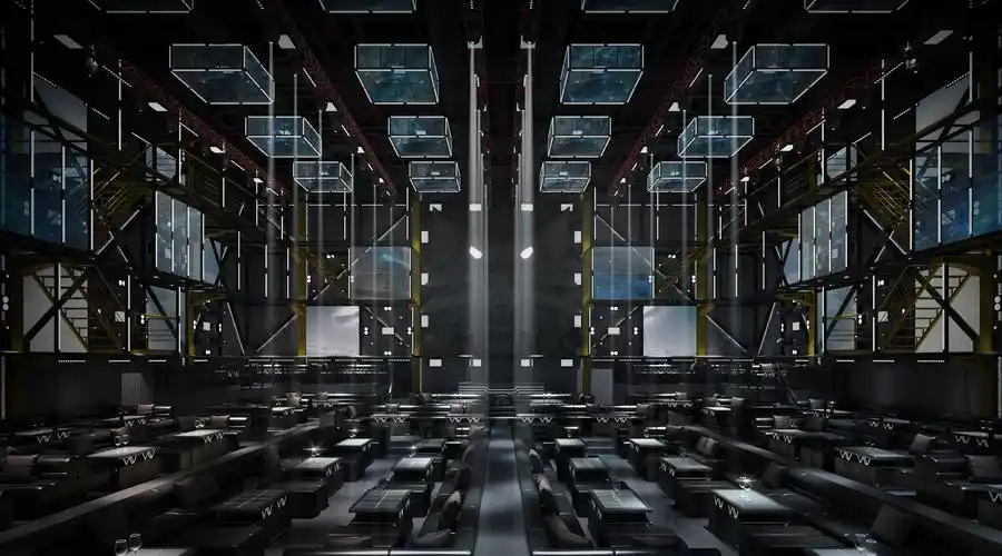 特色创意酒吧设计装修案例 1200平酒吧装修效果图