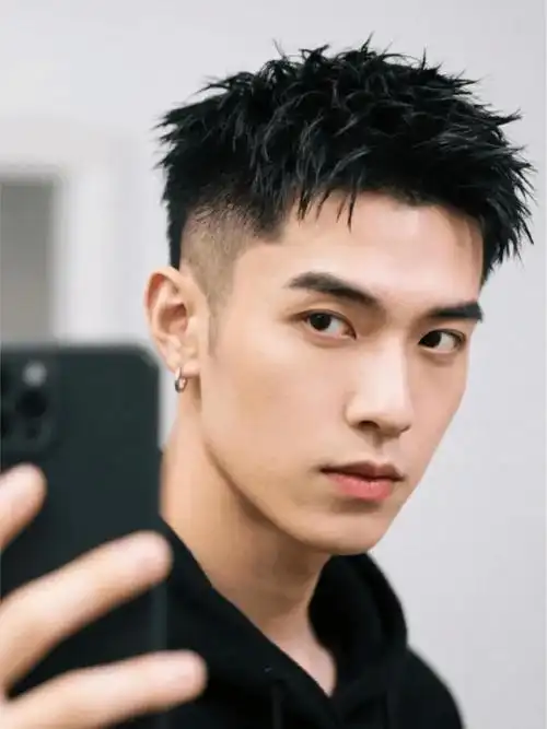 男生阳光短发指南,干净利落的短发才是少年感必杀技!